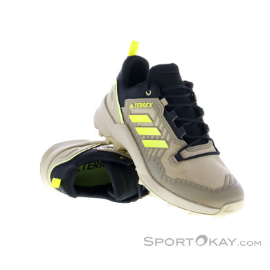 adidas Terrex Swift R3 Herren Wanderschuhe-Beige-10