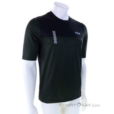 Northwave Xtrail 2 Short Herren Bikeshirt-Grün-M