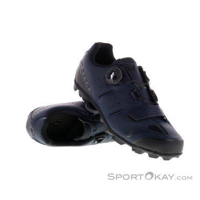 Scott Elite Boa Damen MTB Schuhe-Dunkel-Blau-38
