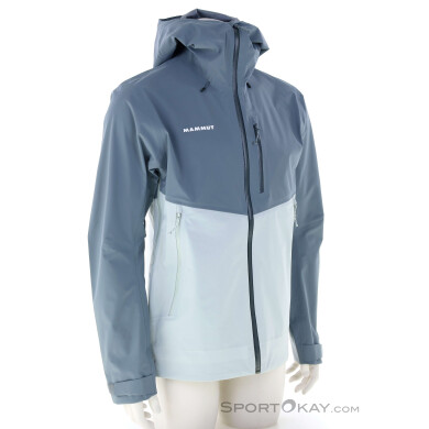 Mammut Alto Guide HS Hooded Herren Outdoorjacke-Grau-M