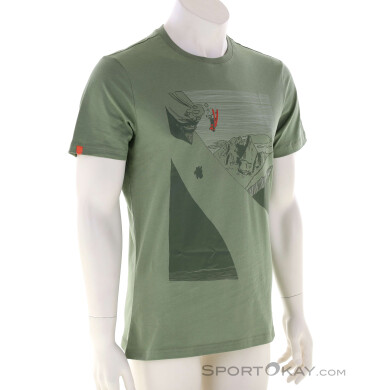 Dynafit X S.Charriere Herren T-Shirt-Grün-XL