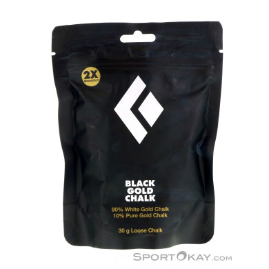 Black Diamond Black Gold Chalk 30g Kletterzubehör-Schwarz-30