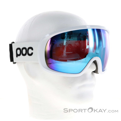 POC Fovea Clarity Comp+ Skibrille-Weiss-One Size
