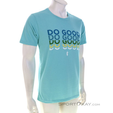 Cotopaxi Do Good Repeat Organic Herren T-Shirt-Hell-Blau-M