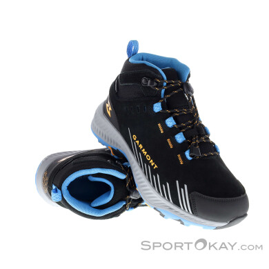 Garmont 9.81 Pulse Trek WP Kinder Wanderschuhe-Schwarz-30