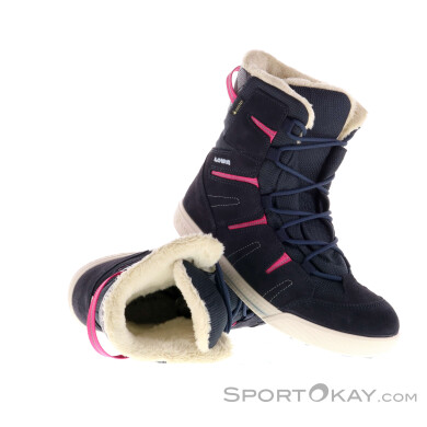 Lowa Lucy GTX Kinder Winterschuhe Gore-Tex-Dunkel-Blau-40