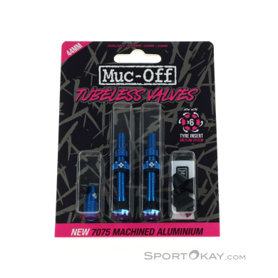 Muc Off Tubeless Valve Kit V2 Ventile-Blau-44
