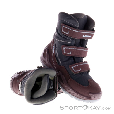 Lowa Milo GTX HI Kinder Winterschuhe-Pink-Rosa-33
