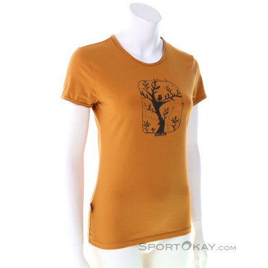 E9 Birdy Damen T-Shirt-Orange-S