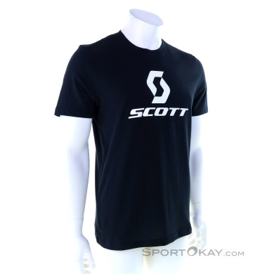 Scott Icon Herren T-Shirt-Schwarz-M