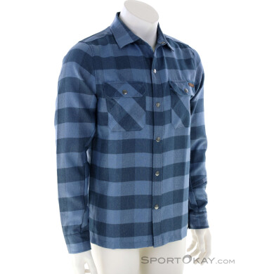 Endura Hummvee Flannel Herren Hemd-Blau-M