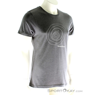 SportOkay.com Zwoatausenda Herren T-Shirt-Grau-S