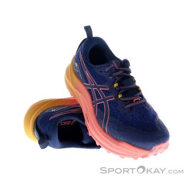 Asics Trabuco Max 2 Damen Laufschuhe-Dunkel-Blau-8