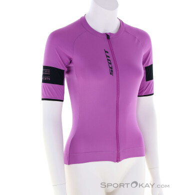 Scott Endurance Pro Damen Bikeshirt-Lila-M
