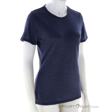 Devold Nipa Merino 170 Damen T-Shirt-Dunkel-Blau-S