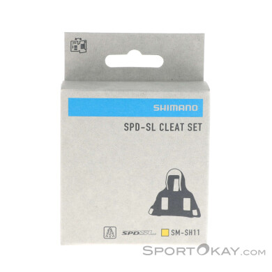 Shimano SM-SH11 6° Pedal Cleats-Gelb-One Size