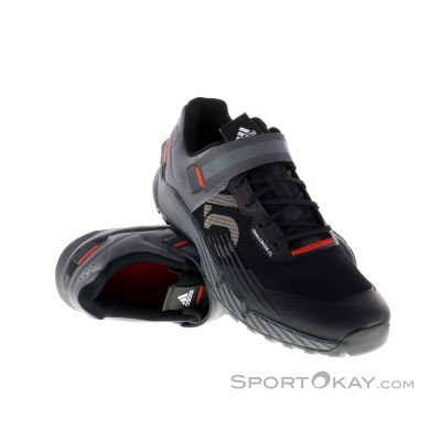 Five Ten Trailcross Clip-In Herren MTB Schuhe-Schwarz-7,5