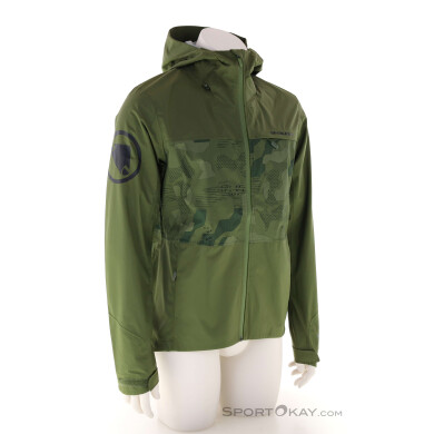 Endura Singletrack II Waterproof Herren Bikejacke-Oliv-Dunkelgrün-L