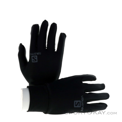 Salomon Agile Warm Glove U Handschuhe-Schwarz-XS