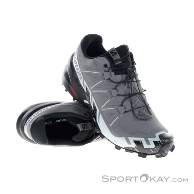 Salomon Speedcross 6 Herren Traillaufschuhe-Grau-10