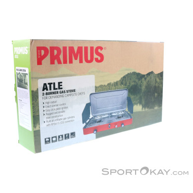 Primus Atle II Stove Camping Kocher-Rot-One Size