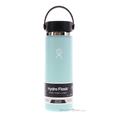 Hydro Flask 20oz Wide Mouth 591ml Thermosflasche-Türkis-One Size