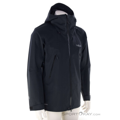 Rab Kangri GTX Herren Outdoorjacke Gore-Tex-Schwarz-L
