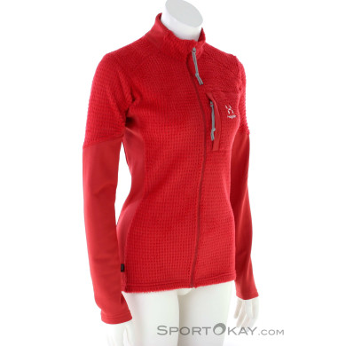 Haglöfs Touring Mid Damen Sweater-Rot-M