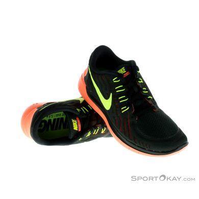 Nike Free 5.0 Damen Laufschuhe-Orange-5