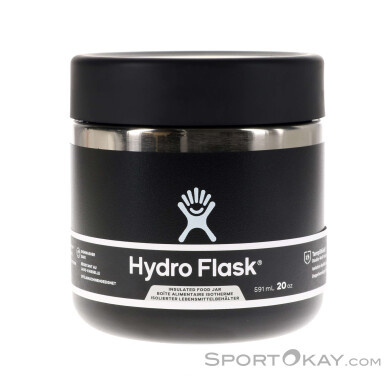 Hydro Flask 20oz Insulated Food Jar 591ml Essensbehälter-Anthrazit-One Size