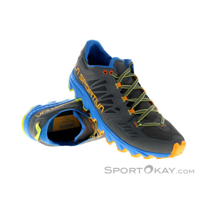 La Sportiva Helios III Herren Traillaufschuhe-Grau-44,5