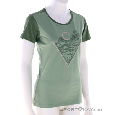 Dynafit Transalper Light Damen T-Shirt-Grün-S
