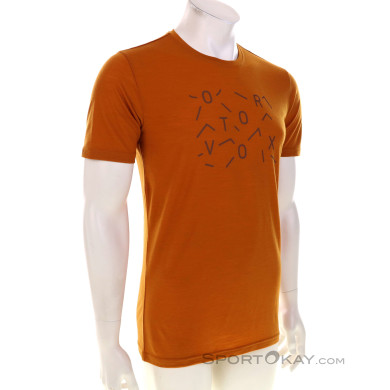 Ortovox 150 Cool Lost TS Herren T-Shirt-Orange-M