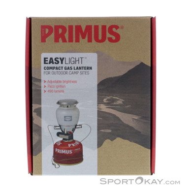Primus Easy Light Campinglaterne-Silber-One Size