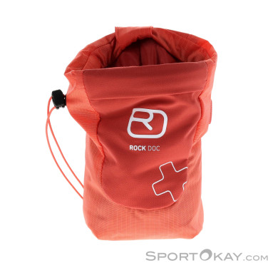 Ortovox First Aid Rock Doc Chalkbag mit Erste Hilfe Set-Rot-One Size