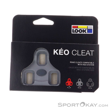 Look Cycle RR Bi-Keo Pedal Cleats-Grau-One Size