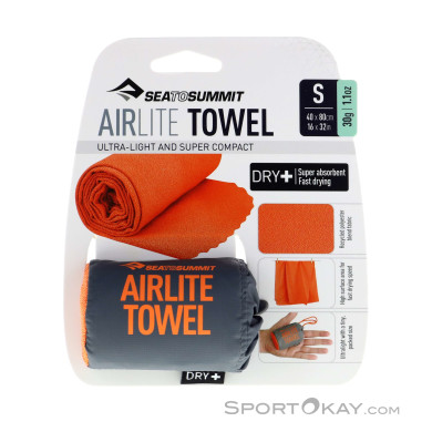 Sea to Summit Airlite Small Handtuch-Rot-S