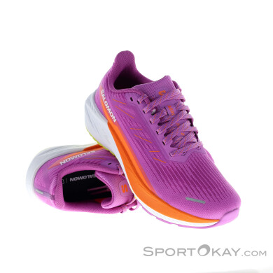 Salomon Aero Blaze 2 Damen Laufschuhe-Lila-6,5