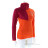 Rock Experience Zebra Hoodie Fleece Damen Sweater-Orange-XS