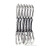 Austrialpin Rockit 11cm 6er Expressschlingen-Set-Silber-11