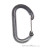 Black Diamond Oval Wire Schnappkarabiner-Grau-One Size
