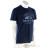 Super Natural Graphic Tee Mountain Lovers Herren T-Shirt-Blau-S
