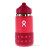 Hydro Flask 12oz Kids Wide Mouth Straw 335ml Trinkflasche-Rot-One Size