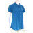Salewa Puez Minicheck Dryton SS Damen Outdoorhemd-Blau-34