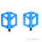 Crankbrothers Stamp 1 Flat Pedale-Hell-Blau-S