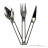 Primus Leisure Cutlery Kit Outdoorbesteck 3 teilig-Mehrfarbig-One Size