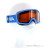 Alpina Scarabeo Junior Kinder Skibrille-Blau-One Size