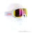 Alpina Scarabeo Junior MM Kinder Skibrille-Weiss-One Size