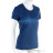 Jack Wolfskin Crossrail Graphic Damen T-Shirt-Blau-S