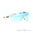 Bliz Matrix Small Sonnenbrille-Weiss-One Size